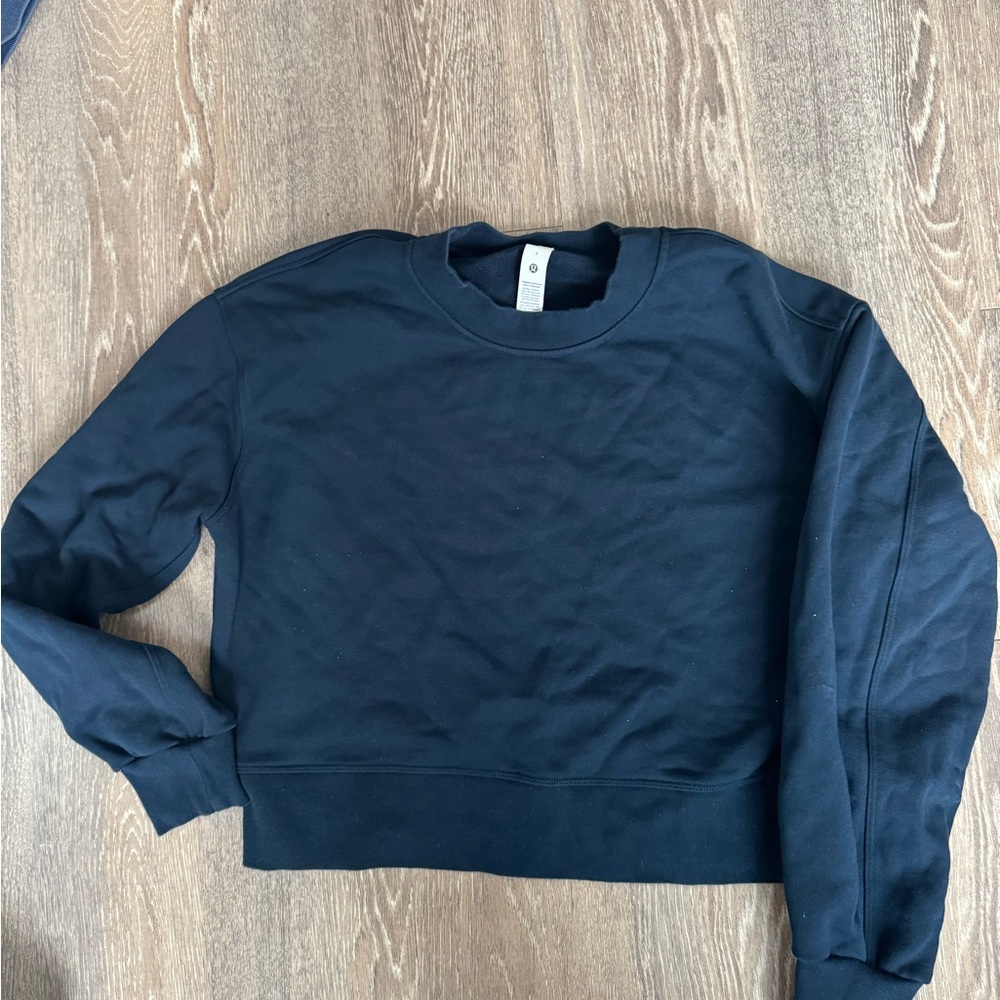 True Navy Lululemon Crewneck